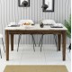 ΤΡΑΠΕΖΙ STANDARD HM9507.03 ΜΕΛΑΜΙΝΗ ΚΑΡΥΔΙ-ΛΕΥΚΟ ΜΑΡΜΑΡΟ ΜΕ ΑΠΟΘ.ΧΩΡΟ 145x88x75Yεκ. ΤΡΑΠΕΖΙ STANDARD HM9507.03 ΜΕΛΑΜΙΝΗ ΚΑΡΥΔΙ-ΛΕΥΚΟ ΜΑΡΜΑΡΟ ΜΕ ΑΠΟΘ.ΧΩΡΟ 145x88x75Yεκ.