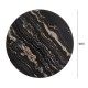 ΕΠΙΦΑΝΕΙΑ ΤΡΑΠΕΖΙΟΥ Φ60Χ2.5εκ. 5787 WERZALIT BLACK GOLD MARBLE HM5227.15