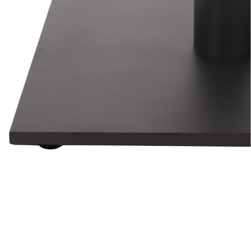 ΒΑΣΗ ΤΡΑΠΕΖΙΟΥ ΜΠΑΡ ΜΕΤΑΛΛΙΚΗ ΓΚΡΙ ΜΑΤ 46Χ46Χ108Yεκ. ΜΕ ΡΕΓΟΥΛΑΤΟΡΟΥΣ HM439.20