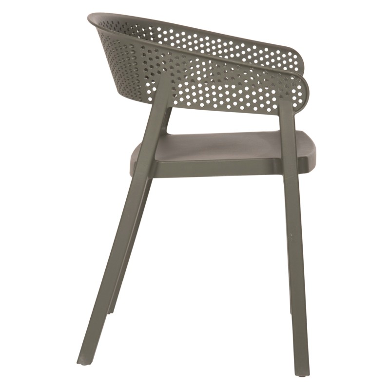 ΠΟΛΥΘΡΟΝΑ ΠΟΛΥΠΡΟΠΥΛΕΝΙΟΥ PERFOE HM5941.07 DARK OLIVE 53,5x50,5x73Υεκ.