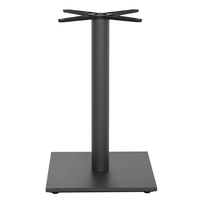 ΒΑΣΗ ΤΡΑΠΕΖΙΟΥ ΜΕΤΑΛΛΙΚΗ ΓΚΡΙ ΜΑΤ 46Χ46Χ72Yεκ. ΜΕ ΣΤΑΥΡΟ 46Χ46 ΚΑΙ ΡΕΓΟΥΛΑΤΟΡΟΥΣ HM438.20