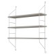 ΡΑΦΙΕΡΑ ΤΟΙΧΟΥ ACHALA ΜΕΛΑΜΙΝΗΣ HM9185.14 SONOMA 60x15x68Y εκ. ΡΑΦΙΕΡΑ ΤΟΙΧΟΥ ACHALA ΜΕΛΑΜΙΝΗΣ HM9185.14 SONOMA 60x15x68Y εκ.