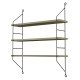 ΡΑΦΙΕΡΑ ΤΟΙΧΟΥ ACHALA ΜΕΛΑΜΙΝΗΣ HM9185.12 OLIVE GREY 60x15x68Y εκ. ΡΑΦΙΕΡΑ ΤΟΙΧΟΥ ACHALA ΜΕΛΑΜΙΝΗΣ HM9185.12 OLIVE GREY 60x15x68Y εκ.