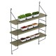 ΡΑΦΙΕΡΑ ΤΟΙΧΟΥ ACHALA ΜΕΛΑΜΙΝΗΣ HM9185.12 OLIVE GREY 60x15x68Y εκ. ΡΑΦΙΕΡΑ ΤΟΙΧΟΥ ACHALA ΜΕΛΑΜΙΝΗΣ HM9185.12 OLIVE GREY 60x15x68Y εκ.