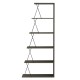 ΒΙΒΛΙΟΘΗΚΗ ΜΙΝΙ TARS HM2241.13 OLIVE GREY ME ΜΑΥΡΕΣ ΒΕΡΓΕΣ 65x22-24x146Υεκ.