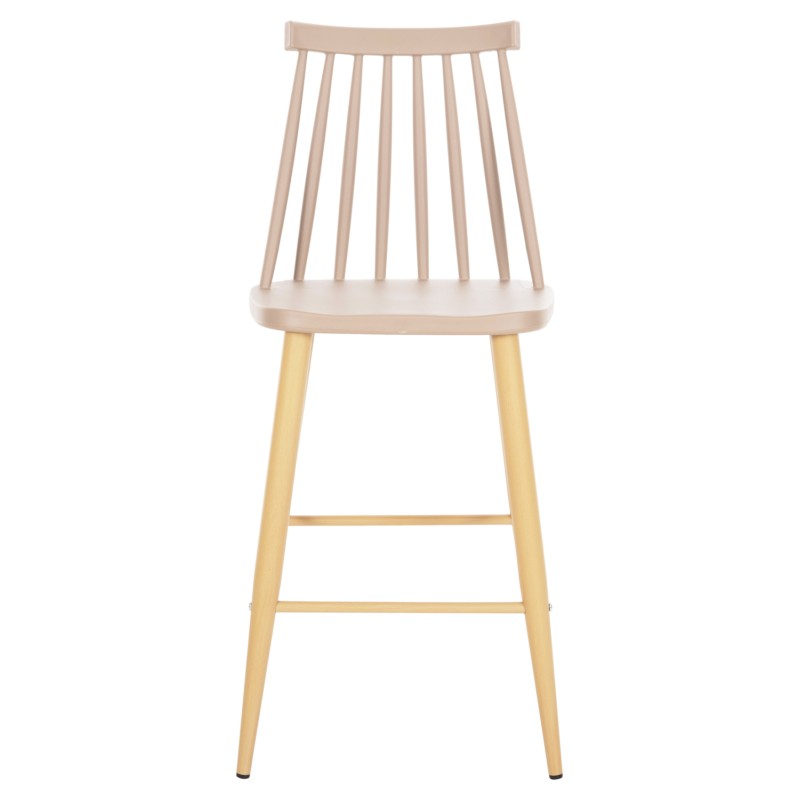 ΣΚΑΜΠΟ ΜΠΑΡ ΜΕΣ.ΥΨΟΥΣ VANESSA HM9300.25 ΚΑΠΟΥΤΣΙΝΟ PP & ΠΟΔΙΑ ΟΨΗ ΞΥΛΟΥ 45,5x46x97Υεκ