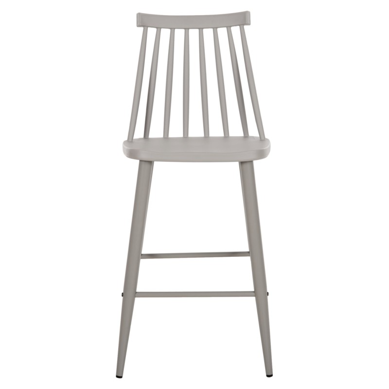 ΣΚΑΜΠΟ ΜΠΑΡ ΜΕΣ. ΥΨΟΥΣ VANESSA HM9300.20 ΠΟΛΥΠΡΟΠΥΛΕΝΙΟ & ΜΕΤΑΛΛΟ-ΓΚΡΙ 45,5x46x97Υεκ