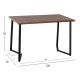 ΤΡΑΠΕΖΙ ΤΡΑΠΕΖΑΡΙΑΣ JAY HM9531 MDF ΚΑΡΥΔΙ-ΜΑΥΡA ΜΕΤΑΛΛΙΚΑ ΠΟΔΙΑ 120x70x76Υεκ. ΤΡΑΠΕΖΙ ΤΡΑΠΕΖΑΡΙΑΣ JAY HM9531 MDF ΚΑΡΥΔΙ-ΜΑΥΡA ΜΕΤΑΛΛΙΚΑ ΠΟΔΙΑ 120x70x76Υεκ.