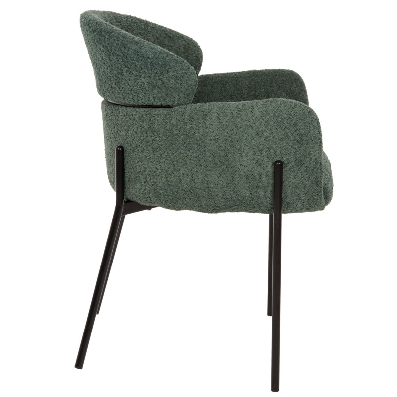 ΠΟΛΥΘΡΟΝΑ WOLF HM8583.03 ΠΕΤΡΟΛ ΥΦΑΣΜΑ ΜΠΟΥΚΛΕ ΜΕ ΜΕΤΑΛΛΙΚΑ ΠΟΔΙΑ 56x62x80Yεκ.