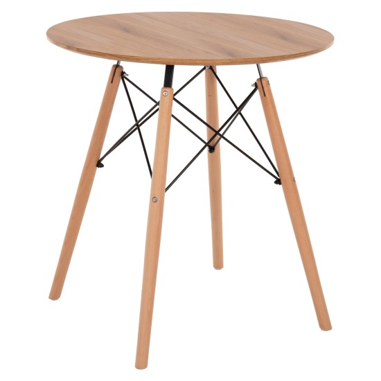 ΤΡΑΠΕΖΙ MINIMAL ΣΤΡΟΓΓΥΛΟ HM0059.04 MDF ΣΕ ΦΥΣΙΚΟ-ΠΟΔΙΑ ΟΞΙΑΣ ΦΥΣΙΚΟ Φ80Χ72Υεκ. ΤΡΑΠΕΖΙ MINIMAL ΣΤΡΟΓΓΥΛΟ HM0059.04 MDF ΣΕ ΦΥΣΙΚΟ-ΠΟΔΙΑ ΟΞΙΑΣ ΦΥΣΙΚΟ Φ80Χ72Υεκ.