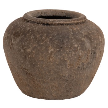 ΔΙΑΚΟΣΜΗΤΙΚΟ ΒΑΖΟ ZATI HM7931 ΤΕΡΑΚΟΤΑ ΣΕ ΓΚΡΙ ΑΠΟΧΡΩΣΗ Φ34x26Υεκ.