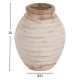 ΔΙΑΚΟΣΜΗΤΙΚΟ ΒΑΖΟ PYDNA HM7940 ΤΕΡΑΚΟΤΑ ΣΕ ANTIQUE ΛΕΥΚΟ ΜΠΕΖ ΧΡΩΜΑ Φ20x25Y εκ. ΔΙΑΚΟΣΜΗΤΙΚΟ ΒΑΖΟ PYDNA HM7940 ΤΕΡΑΚΟΤΑ ΣΕ ANTIQUE ΛΕΥΚΟ ΜΠΕΖ ΧΡΩΜΑ Φ20x25Y εκ.