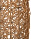ΦΩΤΙΣΤΙΚΟ ΔΑΠΕΔΟΥ HM7877 RATTAN ΣΕ ΦΥΣΙΚΟ ΧΡΩΜΑ Φ24x62Yεκ.