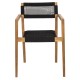 ΠΟΛΥΘΡΟΝΑ CHARLOTTE HM9637.02 ΞΥΛΟ TEAK ΦΥΣΙΚΟ & ΜΑΥΡΟ ΣΧΟΙΝΙ 59x54x83Y εκ. ΠΟΛΥΘΡΟΝΑ CHARLOTTE HM9637.02 ΞΥΛΟ TEAK ΦΥΣΙΚΟ & ΜΑΥΡΟ ΣΧΟΙΝΙ 59x54x83Y εκ.
