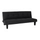 ΚΑΝΑΠΕΣ ΚΡΕΒΑΤΙ ODESSA HM3000.14 ΜΑΥΡΟ ΒΕΛΟΥΔΟ 180x83x75Y εκ.
