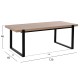 ΤΡΑΠΕΖΙ ΣΑΛΟΝΙΟΥ SHABEN HM9585.03 MDF SONOMA-ΜΑΥΡΗ ΜΕΤΑΛΛΙΚΗ ΒΑΣΗ 120x60X46Yεκ. ΤΡΑΠΕΖΙ ΣΑΛΟΝΙΟΥ SHABEN HM9585.03 MDF SONOMA-ΜΑΥΡΗ ΜΕΤΑΛΛΙΚΗ ΒΑΣΗ 120x60X46Yεκ.
