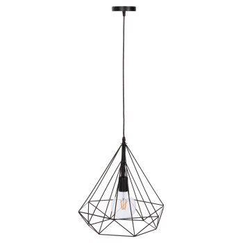 ΦΩΤΙΣΤΙΚΟ ΟΡΟΦΗΣ ΚΡΕΜΑΣΤΟ HM4064 ΜΑΥΡΟ ΜΕΤΑΛΛΙΚΟ ΚΑΠΕΛΟ 32x37x128Yεκ.