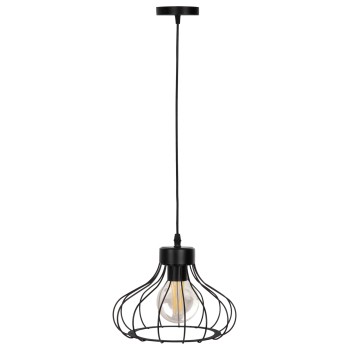 ΦΩΤΙΣΤΙΚΟ ΟΡΟΦΗΣ ΚΡΕΜΑΣΤΟ HM4114 ΜΑΥΡΟ ΜΕΤΑΛΛΙΚΟ ΣΦΑΙΡΙΚΟ ΚΑΠΕΛΟ Φ23x122Yεκ.