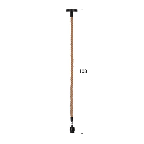 ΦΩΤΙΣΤΙΚΟ ΟΡΟΦΗΣ HM4043 ΣΧΟΙΝΙ 1m ΜΗΚΟΣ ΠΑΧΟΥΣ 2cm ΝΤΟΥΙ ΡΟΔΕΛΑΣ Ε27 ΦΩΤΙΣΤΙΚΟ ΟΡΟΦΗΣ HM4043 ΣΧΟΙΝΙ 1m ΜΗΚΟΣ ΠΑΧΟΥΣ 2cm ΝΤΟΥΙ ΡΟΔΕΛΑΣ Ε27