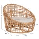 ΠΟΛΥΘΡΟΝΑ ENTO HM9814 RATTAN ΣΕ ΦΥΣΙΚΟ-ΛΕΥΚΟ ΜΑΞΙΛΑΡΙ 106x94x82Yεκ. ΠΟΛΥΘΡΟΝΑ ENTO HM9814 RATTAN ΣΕ ΦΥΣΙΚΟ-ΜΠΕΖ ΜΑΞΙΛΑΡΙ 85x75x67Yεκ.