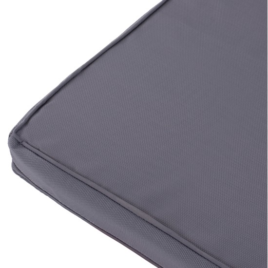 ΜΑΞΙΛΑΡΙ ΞΑΠΛΩΣΤΡΑΣ TEXTILENE 600gr SIFNOS ΓΚΡΙ HM11236.30T 196(117+1+78)x58x9εκ. ΜΑΞΙΛΑΡΙ ΞΑΠΛΩΣΤΡΑΣ TEXTILENE 600gr SIFNOS ΓΚΡΙ HM11236.30T 196(117+1+78)x58x9εκ.