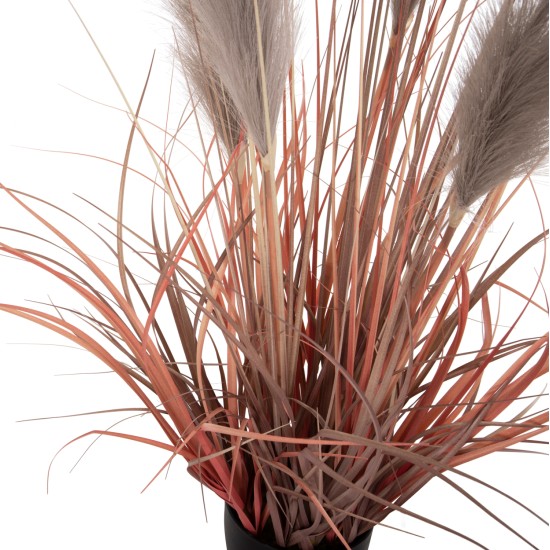ΔΙΑΚΟΣΜΗΤΙΚΟ ΣΥΝΘΕΤΙΚΟ ΦΥΤΟ ΣΕ ΓΛΑΣΤΡΑ GRASS+FEATHER Φ14,5x12,5-86Υ εκ. HM4015 ΔΙΑΚΟΣΜΗΤΙΚΟ ΣΥΝΘΕΤΙΚΟ ΦΥΤΟ ΣΕ ΓΛΑΣΤΡΑ GRASS+FEATHER Φ14,5x12,5-86Υ εκ. HM4015