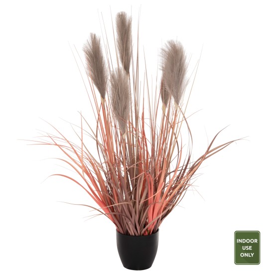 ΔΙΑΚΟΣΜΗΤΙΚΟ ΣΥΝΘΕΤΙΚΟ ΦΥΤΟ ΣΕ ΓΛΑΣΤΡΑ GRASS+FEATHER Φ14,5x12,5-86Υ εκ. HM4015 ΔΙΑΚΟΣΜΗΤΙΚΟ ΣΥΝΘΕΤΙΚΟ ΦΥΤΟ ΣΕ ΓΛΑΣΤΡΑ GRASS+FEATHER Φ14,5x12,5-86Υ εκ. HM4015