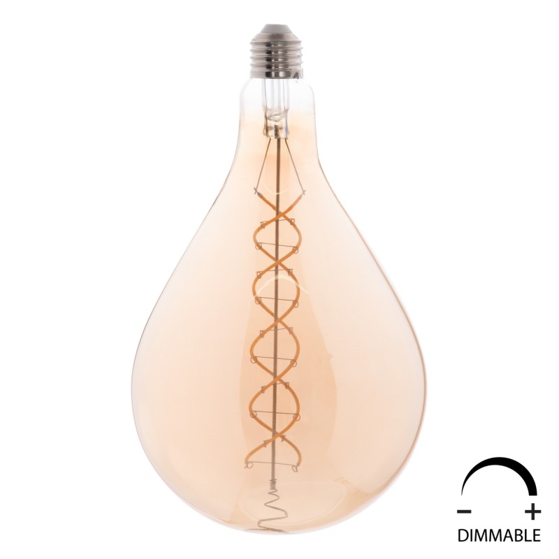 ΛΑΜΠΤΗΡΑΣ LED FILAMENT 8W E27 3000K TEA COLOR DIMMABLE HM4052.02