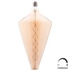 ΛΑΜΠΤΗΡΑΣ LED FILAMENT 8W E27 3000K GOLD COLOR DIMMABLE HM4054.02