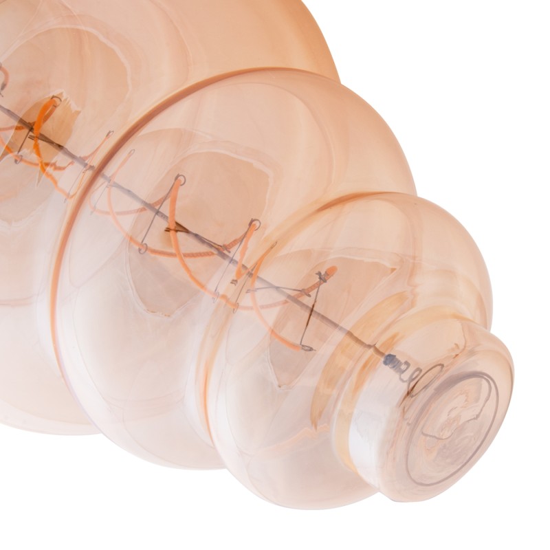 ΛΑΜΠΤΗΡΑΣ LED FILAMENT 8W E27 3000K GOLD COLOR DIMMABLE  HM4056.02