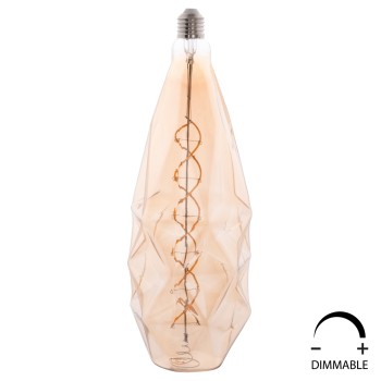 ΛΑΜΠΤΗΡΑΣ LED FILAMENT 8W E27 3000K GOLD COLOR DIMMABLE HM4058