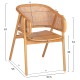 ΠΟΛΥΘΡΟΝΑ KENLEE HM9872 ΦΡΑΞΙΝΟΣ ΚΑΙ ΦΥΣΙΚΟ RATTAN RATTAN ΣΕ ΦΥΣΙΚΟ 57,5x55x81Yεκ. ΠΟΛΥΘΡΟΝΑ KENLEE HM9872 ΦΡΑΞΙΝΟΣ ΚΑΙ ΦΥΣΙΚΟ RATTAN RATTAN ΣΕ ΦΥΣΙΚΟ 57,5x55x81Yεκ.