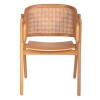 ΠΟΛΥΘΡΟΝΑ KENLEE HM9872 ΦΡΑΞΙΝΟΣ ΚΑΙ ΦΥΣΙΚΟ RATTAN RATTAN ΣΕ ΦΥΣΙΚΟ 57,5x55x81Yεκ.