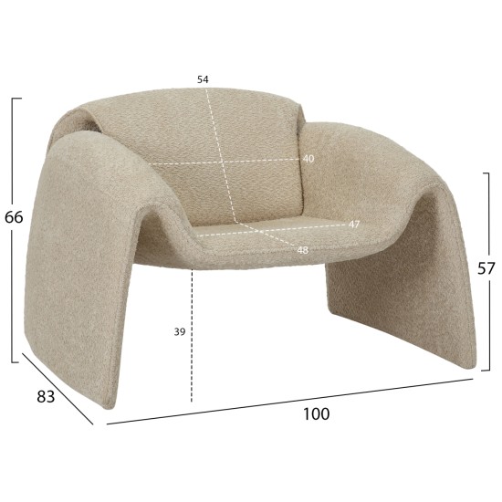 ΠΟΛΥΘΡΟΝΑ LAFORGE HM9679.03 ΜΠΕΖ ΜΠΟΥΚΛΕ ΥΦΑΣΜΑ-ΜΕΤΑΛΛΙΚΟΣ ΣΚΕΛΕΤΟΣ 100x83x66Υεκ. ΠΟΛΥΘΡΟΝΑ LAFORGE HM9679.03 ΜΠΕΖ ΜΠΟΥΚΛΕ ΥΦΑΣΜΑ-ΜΕΤΑΛΛΙΚΟΣ ΣΚΕΛΕΤΟΣ 100x83x66Υεκ.