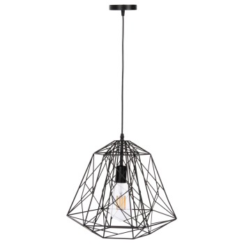 ΦΩΤΙΣΤΙΚΟ ΟΡΟΦΗΣ ΚΡΕΜΑΣΤΟ HM4066 ΜΑΥΡΟ ΜΕΤΑΛΛΙΚΟ ΚΑΠΕΛΟ 39x34x130Υεκ.