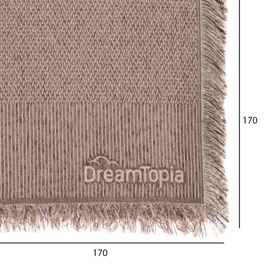ΡΙΧΤΑΡΙ ME ΚΡΟΣΙΑ DREAMTOPIA HM12164.01 ΣΕ ΚΑΦΕ ΧΡΩΜΑ 178X178εκ. ΡΙΧΤΑΡΙ ME ΚΡΟΣΙΑ DREAMTOPIA HM12164.01 ΣΕ ΚΑΦΕ ΧΡΩΜΑ 178X178εκ.