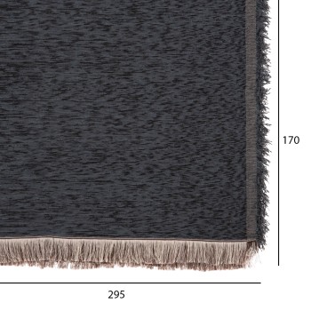 ΡΙΧΤΑΡΙ ME ΚΡΟΣΙΑ DREAMTOPIA HM12165.09 ΣΕ NAVY BLUE ΧΡΩΜΑ 295X170εκ.