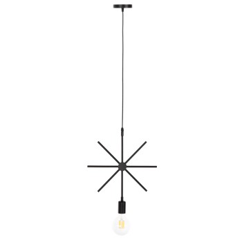 ΦΩΤΙΣΤΙΚΟ ΟΡΟΦΗΣ ΚΡΕΜΑΣΤΟ HM4098 ΜΑΥΡΟ ΜΕΤΑΛΛΟ ΑΣΤΕΡΙ 34x40x106Υεκ.