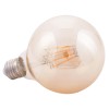 ΛΑΜΠΤΗΡΑΣ GLOBO LED FILAMENT 8W E27 2700K ΧΡΥΣΟ DIMMABLE HM4050.02