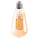 ΛΑΜΠΤΗΡΑΣ HM4189.02 LED FILAMENT 12W E27 2700K GOLD