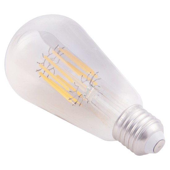 ΛΑΜΠΤΗΡΑΣ HM4189.03 LED FILAMENT 12W E27 3000K SMOKE ΛΑΜΠΤΗΡΑΣ HM4189.03 LED FILAMENT 12W E27 2700K SMOKE