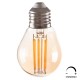 ΛΑΜΠΤΗΡΑΣ HM4046.02 LED FILAMENT 6W E27 3000K GOLD DIMMABLE