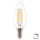 ΛΑΜΠΤΗΡΑΣ LED FILAMENT 4W E14 3000K ΔΙΑΦΑΝΟΣ DIMMABLE HM4048.01