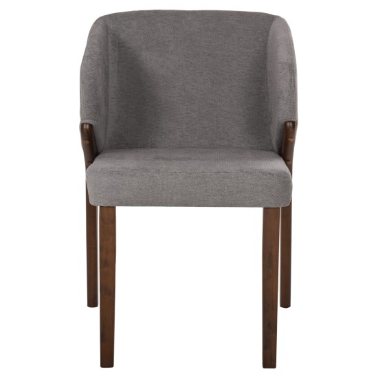 ΚΑΡΕΚΛΑ RADDER HM9749 RUBBERWOOD ΣΕ ΚΑΡΥΔΙ-ΓΚΡΙ ΥΦΑΣΜΑ 50x53x77Υεκ. ΚΑΡΕΚΛΑ RADDER HM9749 RUBBERWOOD ΣΕ ΚΑΡΥΔΙ-ΓΚΡΙ ΥΦΑΣΜΑ 50x53x77Υεκ.