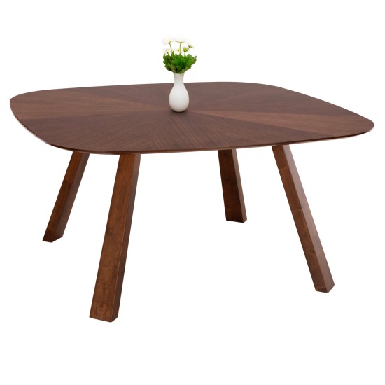 ΤΡΑΠΕΖΙ ΤΡΑΠΕΖΑΡΙΑΣ RINER HM9733 MDF ΜΕ ΚΑΠΛΑΜΑ ΚΑΡΥΔΙΑΣ 150x150x75Υ εκ. ΤΡΑΠΕΖΙ ΤΡΑΠΕΖΑΡΙΑΣ RINER HM9733 MDF ΜΕ ΚΑΠΛΑΜΑ ΚΑΡΥΔΙΑΣ 150x150x75Υ εκ.