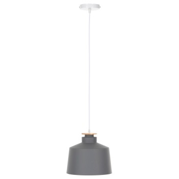 ΦΩΤΙΣΤΙΚΟ ΟΡΟΦΗΣ ΚΡΕΜΑΣΤΟ HM4158.03 ΓΚΡΙ ΚΑΠΕΛΟ ΑΛΟΥΜΙΝΙΟΥ Φ30x123,5Υεκ