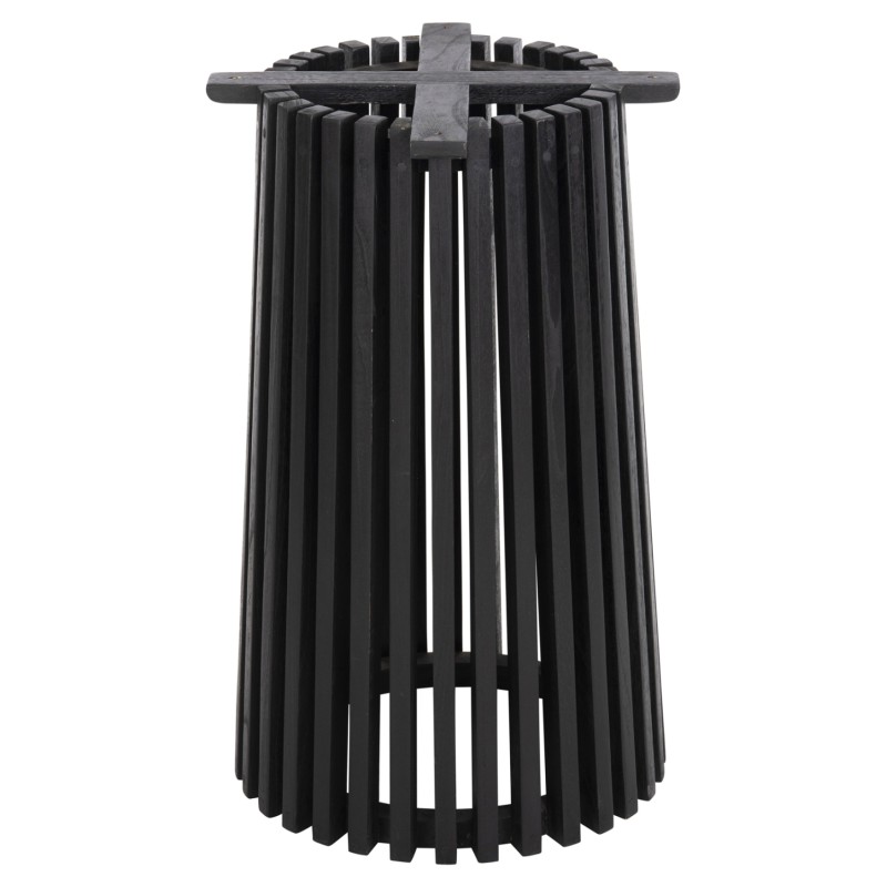 ΒΑΣΗ ΤΡΑΠΕΖΙΟΥ ΕΣΩΤ.ΧΩΡΟΥ ΣΤΡΟΓΓΥΛΗ FRANTZ HM9459.12 MINDI ΞΥΛΟ ΣΕ ΜΑΥΡΟ ΧΡΩΜΑ Φ60x74Yεκ.