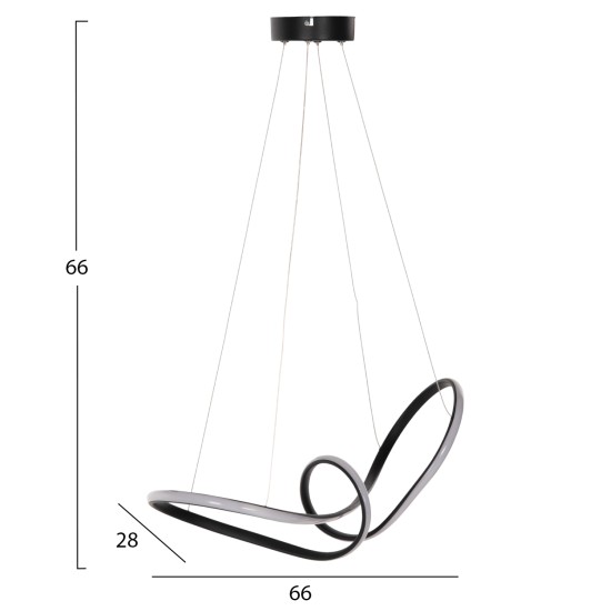 ΦΩΤΙΣΤΙΚΟ ΟΡΟΦΗΣ ΜΑΥΡΟ LED HM7522.03 52x28x66Υ εκ. ΦΩΤΙΣΤΙΚΟ ΟΡΟΦΗΣ ΜΑΥΡΟ LED HM7522.03 52x28x66Υ εκ.