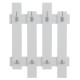 ΚΡΕΜΑΣΤΡΑ ΕΙΣΟΔΟΥ WESSON HM8940.11 ΜΕΛΑΜΙΝΗ ΣΕ ΛΕΥΚΟ 64x4x79Υεκ.