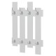 ΚΡΕΜΑΣΤΡΑ ΕΙΣΟΔΟΥ WESSON HM8940.11 ΜΕΛΑΜΙΝΗ ΣΕ ΛΕΥΚΟ 64x4x79Υεκ.